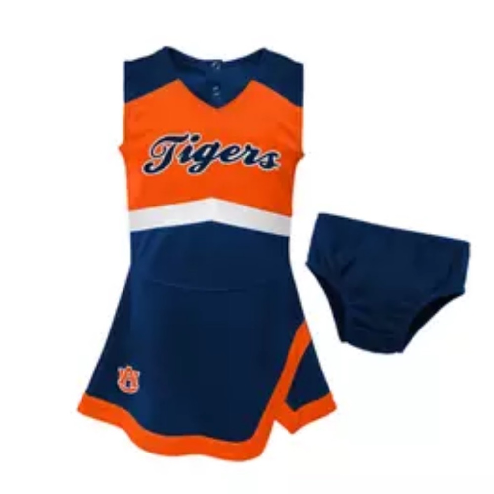 COPY - Girls NCAA Auburn Tigers Cheer Dress